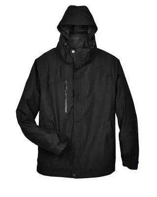 North End Men's Caprice 3-in-1 Jacket with Soft Shell Liner - Stealth Promo Co