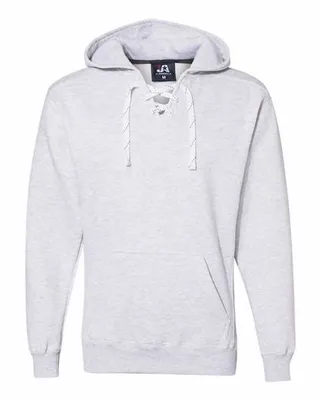 J America Adult Sport Lace Hooded Sweatshirt - Stealth Promo Co