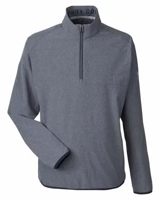 Men's Coastal Woven Quarter-Zip - Stealth Promo Co
