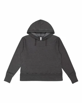 Ladies' Vintage Wash Fleece Hooded Sweatshirt - Stealth Promo Co