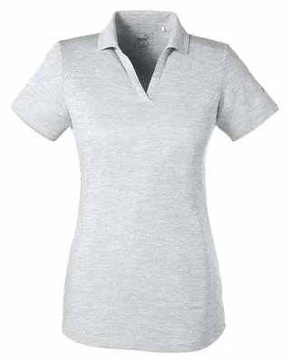 Puma Golf Ladies' Icon Heather Polo - Stealth Promo Co