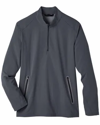 North End Men's Quest Stretch Quarter-Zip - Stealth Promo Co