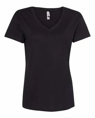 Next Level Apparel Ladies' Relaxed V-Neck T-Shirt - Stealth Promo Co