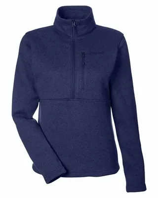 Ladies' Dropline Half-Zip Jacket - Stealth Promo Co
