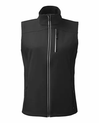 Nautica Ladies' Wavestorm Softshell Vest - Stealth Promo Co
