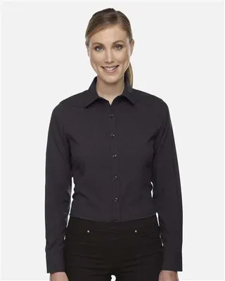 North End Ladies' Mlange Performance Shirt - Stealth Promo Co