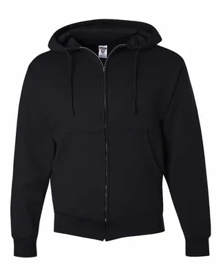Jerzees Adult 9.5 oz., Super Sweats NuBlend Fleece Full-Zip Hooded Sweatshirt - Stealth Promo Co