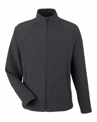 Men's Spirit Textured Full-Zip - Stealth Promo Co