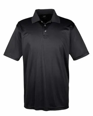 UltraClub Men's Cool & Dry Sport PerformanceInterlock Polo - Stealth Promo Co