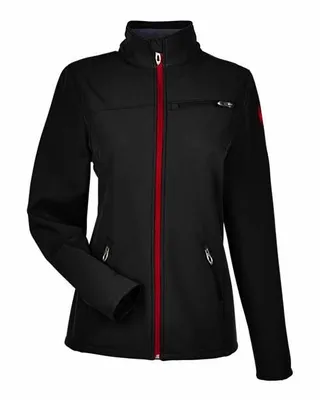 Spyder Ladies' Transport Soft Shell Jacket - Stealth Promo Co