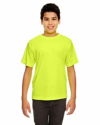 UltraClub Youth Cool & Dry Sport Performance InterlockT-Shirt - Stealth Promo Co