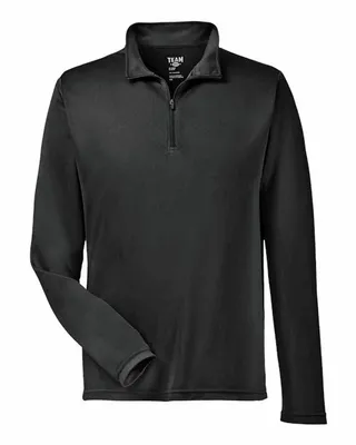 Team 365 Men's Zone Performance Quarter-Zip - Stealth Promo Co