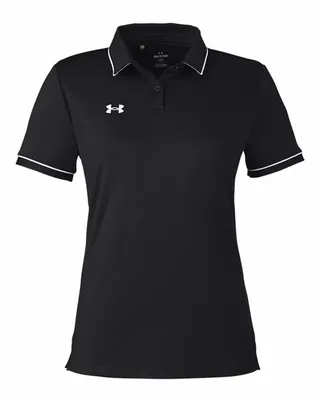 Under Armour Ladies' Tipped Teams Performance Polo - Stealth Promo Co