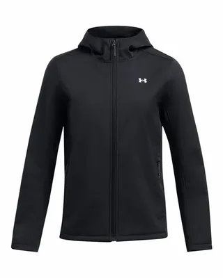 Under Armour Ladies' ColdGear Infrared Shield 2.0 Hooded Jacket - Stealth Promo Co