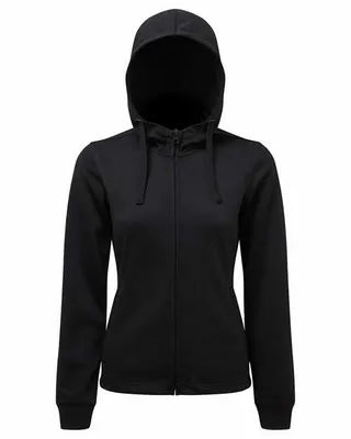 Ladies' Spun Dyed Full-Zip Hooded Sweatshirt - Stealth Promo Co