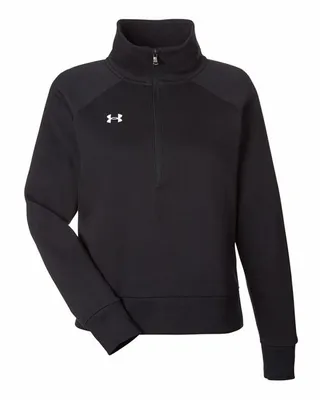 Ladies' Rival Fleece Quarter-Zip - Stealth Promo Co
