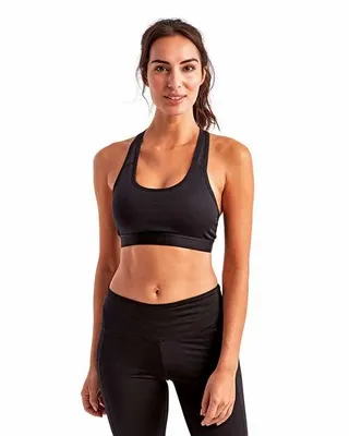 Ladies' Medium Impact Sports Bra - Stealth Promo Co