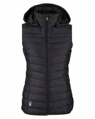 Spyder Ladies' Supreme Puffer Vest - Stealth Promo Co