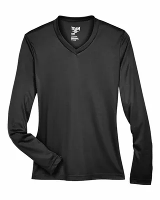 Team 365 Ladies' Zone Performance Long-Sleeve T-Shirt - Stealth Promo Co
