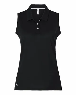 Women's Ottoman Sleeveless Polo - Stealth Promo Co
