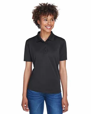 UltraClub Ladies' Cool & Dry 8-Star Elite Performance Interlock Polo - Stealth Promo Co