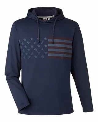 Men's Volition Patriotic Hooded Pullover - Stealth Promo Co