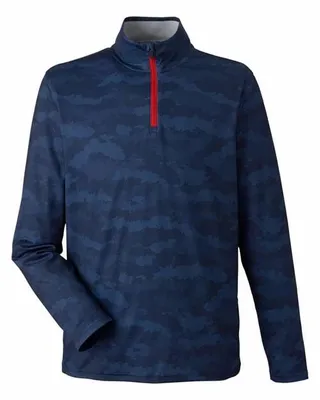Men's Volition Flanked Quarter-Zip - Stealth Promo Co
