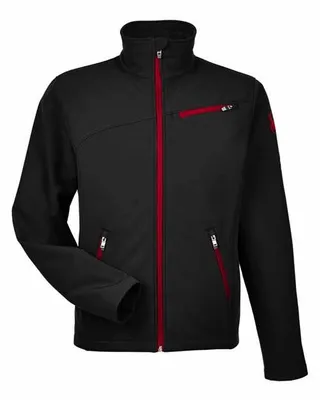 Spyder Men's Transport Soft Shell Jacket - Stealth Promo Co
