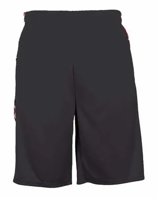 Youth Digital Camo Panel Shorts - Stealth Promo Co