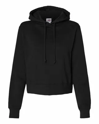 Women's Crop Hooded Sweatshirt - Stealth Promo Co