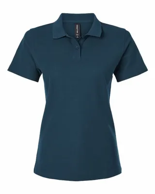 Women's Pique Polo - Stealth Promo Co