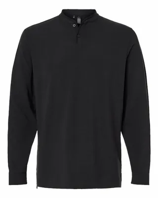 Henley Long Sleeve T-Shirt - Stealth Promo Co