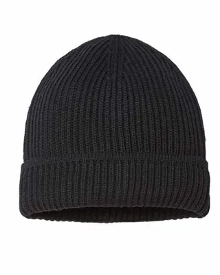 Sustainable Finish Edge Cuffed Beanie - Stealth Promo Co