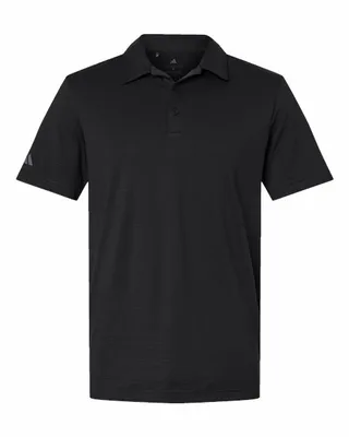Textured Stripe Polo - Stealth Promo Co
