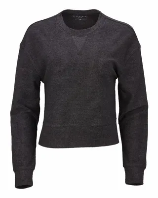 Women's Cropped Boxy Long Sleeve T-Shirt - Stealth Promo Co