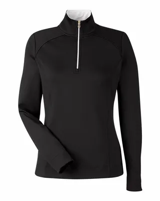 Women's Wells Quarter-Zip Tech Pullover - Stealth Promo Co
