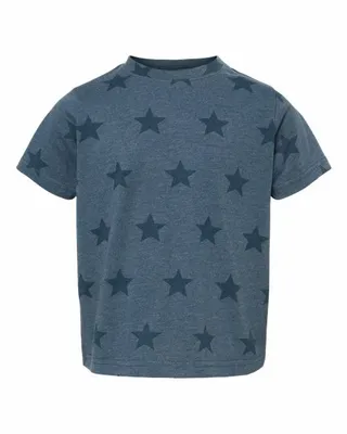 Toddler Star Print Tee - Stealth Promo Co