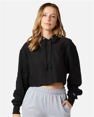 Reverse Weave® Women’s Hooded Sweatshirt - Stealth Promo Co
