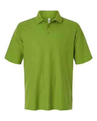 Men's Resolve CVC Performance Pique Polo - Stealth Promo Co
