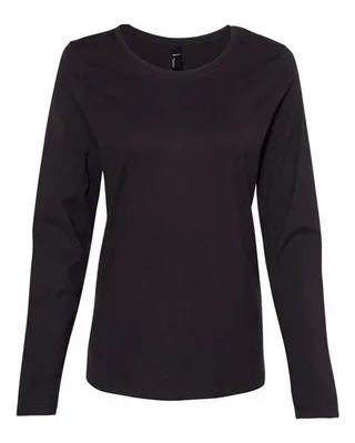 Perfect-T Women’s Long Sleeve Scoopneck T-Shirt - Stealth Promo Co