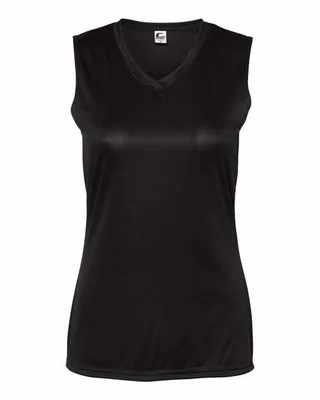 Women's Sleeveless V-Neck T-Shirt - Stealth Promo Co