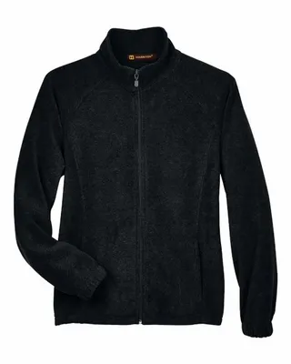 Women's Full-Zip Fleece - Stealth Promo Co