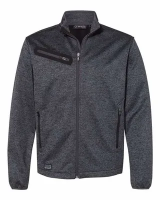 Men's Atlas Sweater Fleece Full-Zip Jacket - Stealth Promo Co