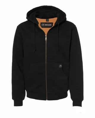 Men's Crossfire Heavyweight Power Fleece Hooded Jacket with Thermal Lining - Stealth Promo Co