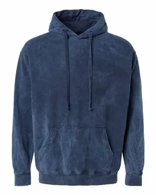 Premium Fleece Mineral Wash Hooded Sweatshirt - Stealth Promo Co