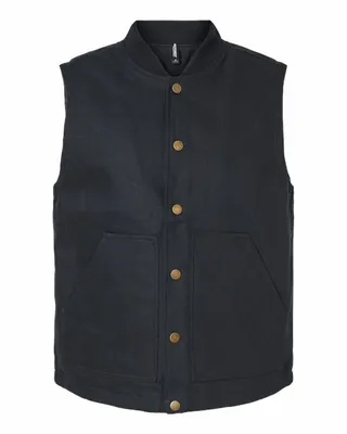 Insulated Canvas Workwear Vest - Stealth Promo Co