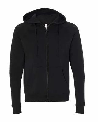 Special Blend Raglan Full-Zip Hooded Sweatshirt - Stealth Promo Co