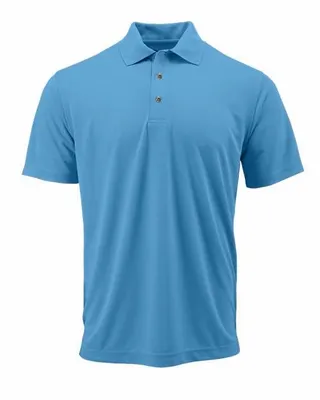 Youth Saratoga Performance Mini Mesh Polo - Stealth Promo Co