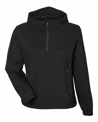 Women's Aura Lightweight Packable Anorak - Stealth Promo Co