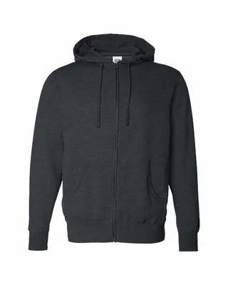 Full-Zip Hooded Sweatshirt - Stealth Promo Co